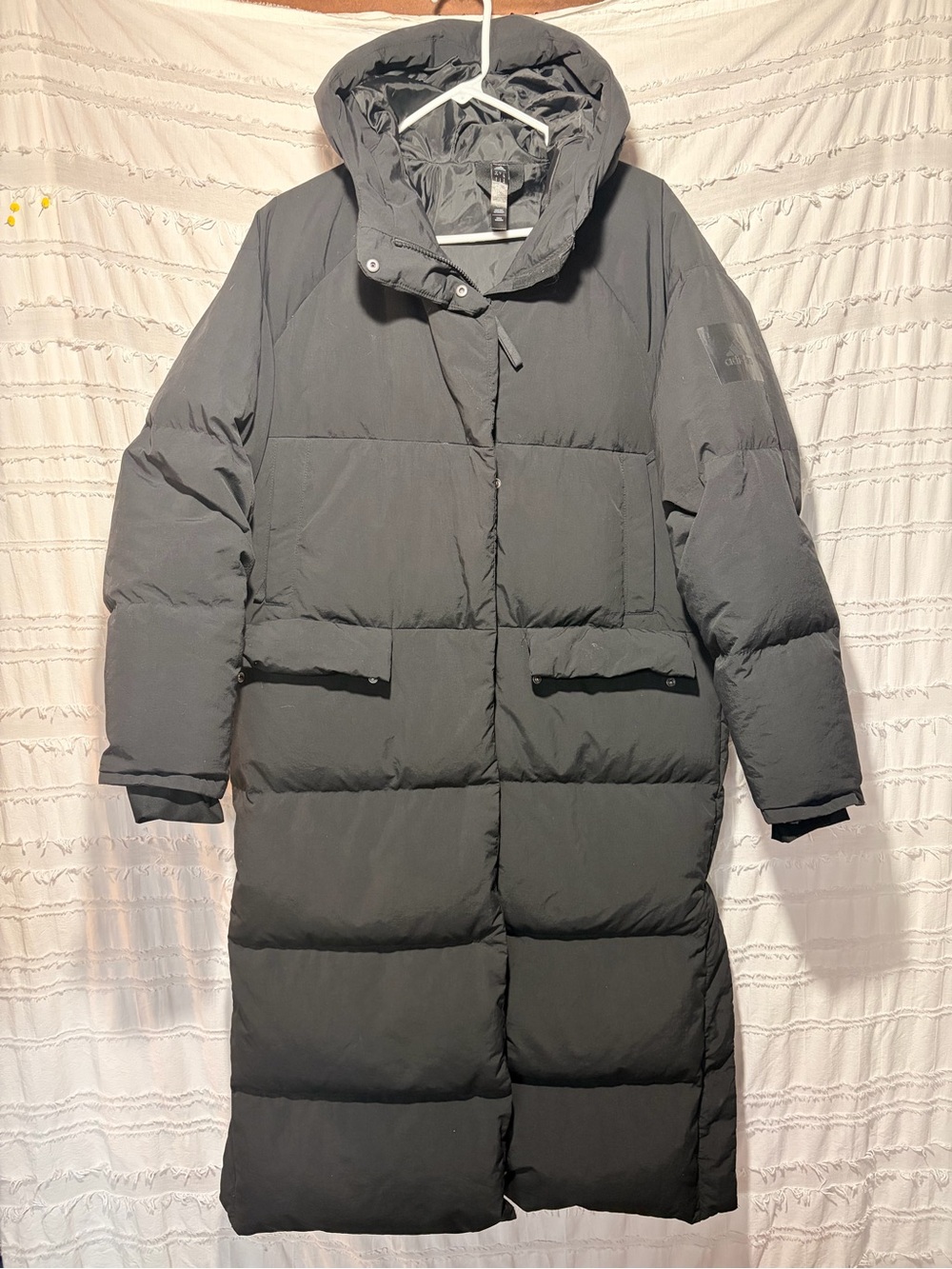 Adidas Big Baffle Down Puffer Coat